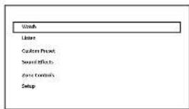Words Lists Custom Press Sound Effects Zone Controls Setup