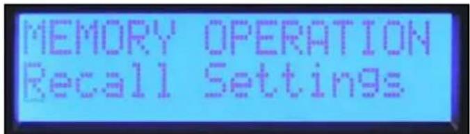 PEAVEY ProLITE 5.0 DSP - Recalling a Preset - 1