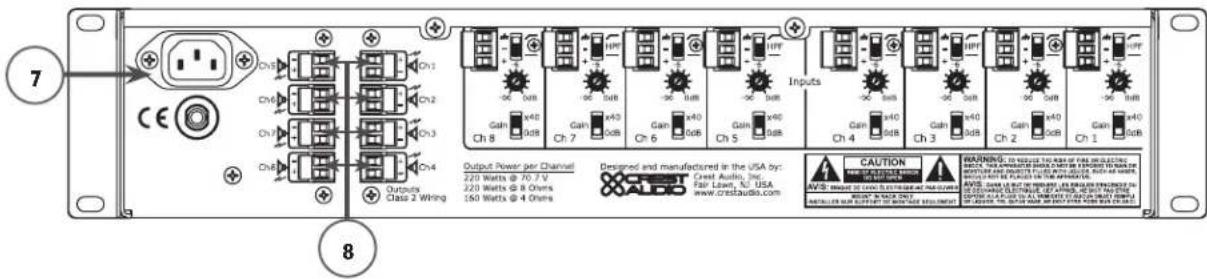 PEAVEY CM 2208 - Grilles d'Aération - 1