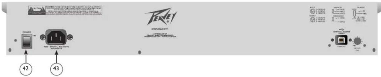 PEAVEY PV 20 USB - Rückseite - 1