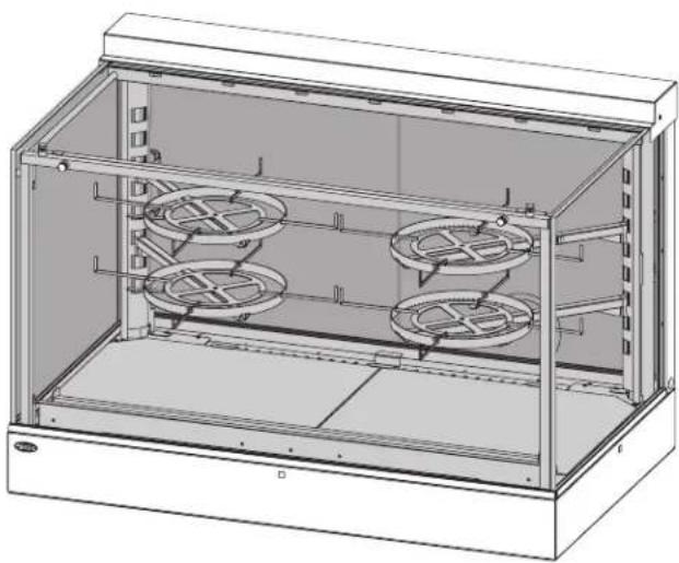 Hatco IHDCH28 - Intelligent Heated Display Cabinet Vitrine intelligente - 1