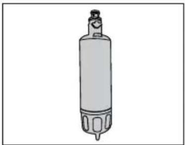 BlueStar FBFD361PW - Instalar Filtro de Agua Interno - 1