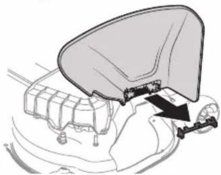 Cub Cadet Ultima ZT2 54 - RETIREZ LE SUPPORT D'ARRET (LE CAS ÉCHEANT) - 1