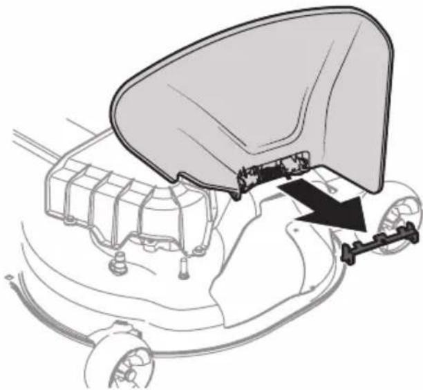 Cub Cadet Ultima ZT2 54 - REMOVING THE STOP BRACKET (IF NECESSARY) - 1