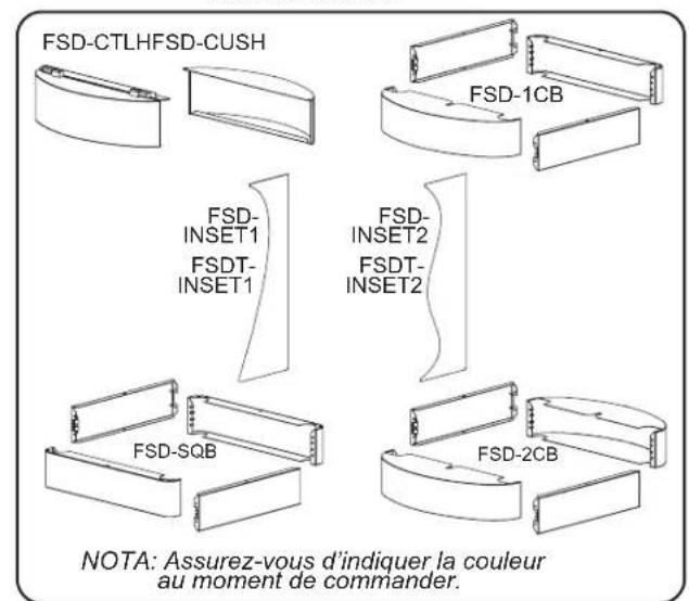 Hatco FlavRSavor FSD1X - Kits de plinthe (nécessite des pieds de 102 mm [4"], non fournis) - 1