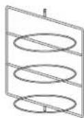 Hatco FlavRSavor FSD1X - Display Racks for FSD - 1