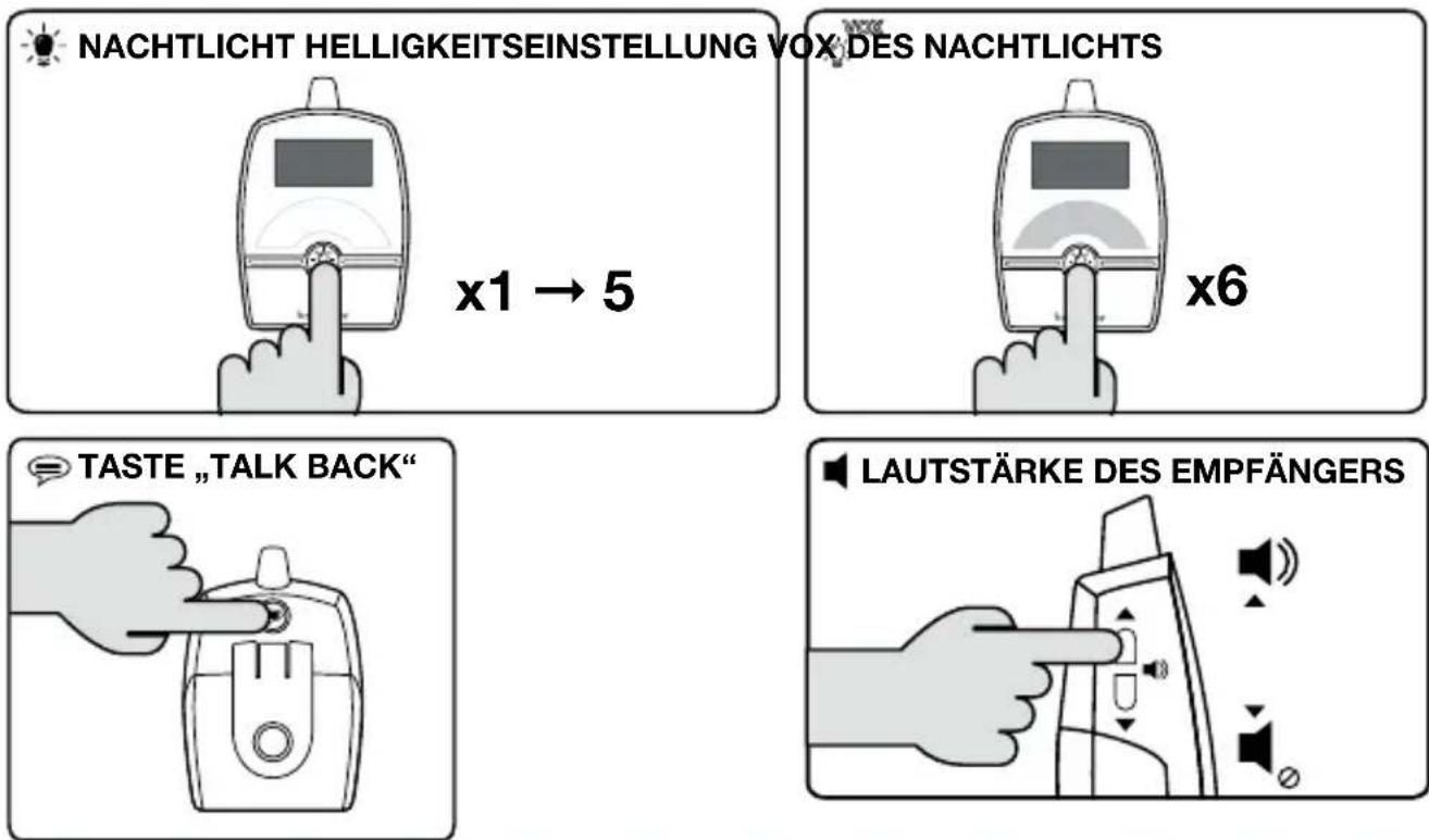 BABYMOOV Premium Care A014204 - DIE EINSTELLUNGEN - 1