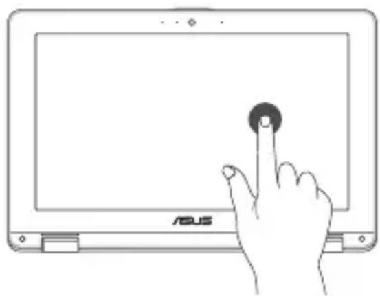 ASUS Chromebook C204MA - Fonctionnalités multi-gestes de l'écran tactile - 1