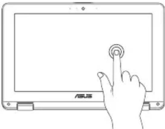 ASUS Chromebook C204MA - Appuyer et maintenir enfoncé - 1