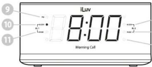 ILUV Morning Call 5Q - Réglage de votre alarme : - 2
