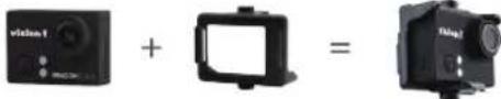 Dragon Touch Vision 1 - MOUNTING YOUR CAMERA - 2
