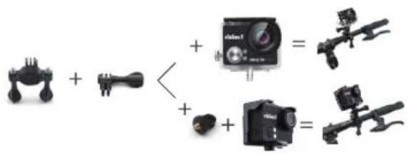 Dragon Touch Vision 1 - MONTAJE DE SU CAMARA - 5