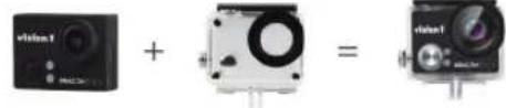 Dragon Touch Vision 1 - MOUNTING YOUR CAMERA - 1
