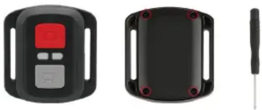 Dragon Touch Vision 3 - Replacing the CR2032 battery of the remote - 1