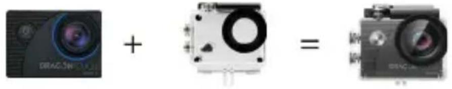 Dragon Touch Vision 3 - Montaggio della tua fotocamera - 1