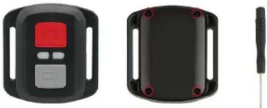Dragon Touch Vision 3 - Sustitución de la pila CR2032 del control remoto - 1