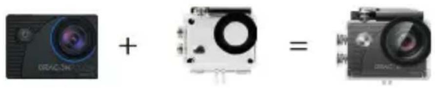 Dragon Touch Vision 3 - Anbringen Ihrer Kamera - 1