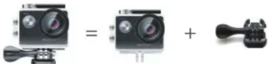 Dragon Touch Vision 4 Lite - MOUNTING YOUR CAMERA - 3
