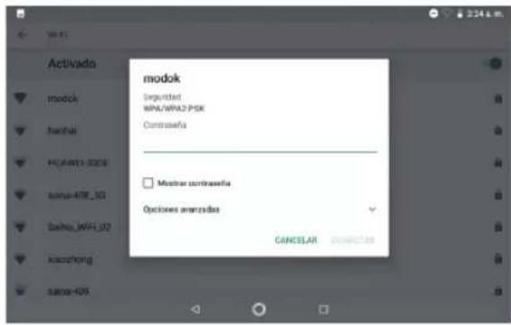 Modok Segundet WPS/WHA2 PDSK Controlella □ Monitor controlella Optiones amercidas CANCELAR download/box