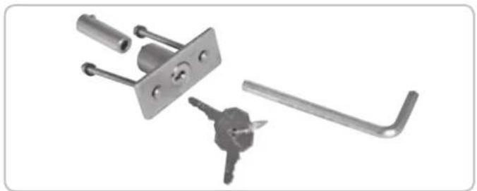 Vimar ELVOX EBM2 - SÉCURITÉ POUR PORTE PIÉTONNIÈRE - PEDESTRIAN SECURITY (bornes 5-6) - 1