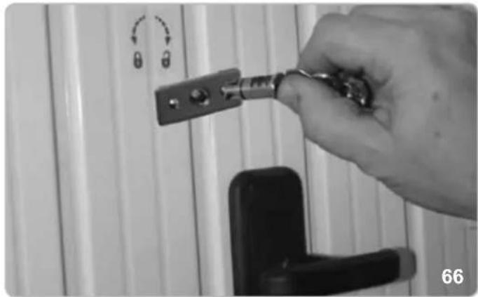 Vimar ELVOX EBM2 - DEBLOCAGE CLE D'ALLEN AVEC SERRURE - 1