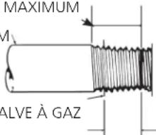 MAXIMUM M ALVE À GAZ