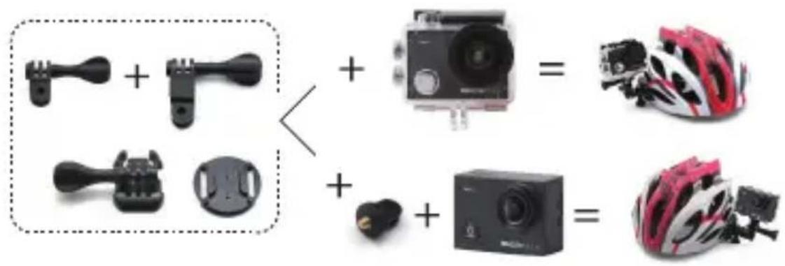 Diagram illustrating the decomposition of a camera module into two types of cameras, with each component labeled by its name.