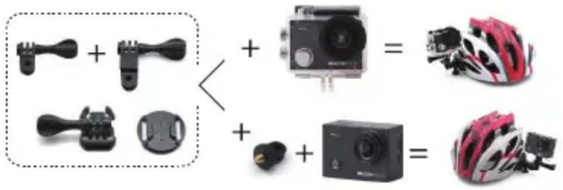 Diagram showing the product combination of four types of camera sensors, including a multi-camera module and a multi-camera camera.