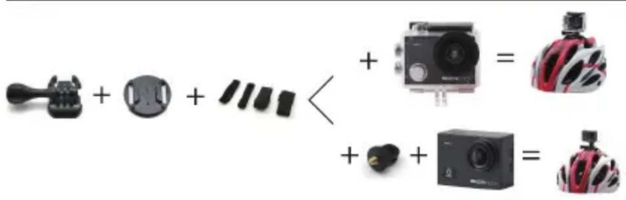 Diagram showing the product decomposition of a camera module into two types of cameras, with each component labeled by its symbol and value.