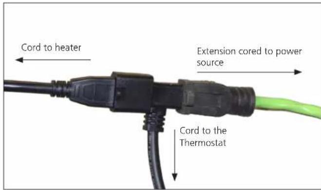 HeatStar Nomad HS190TC - OPERATION (WITH THERMOSTAT) - 2