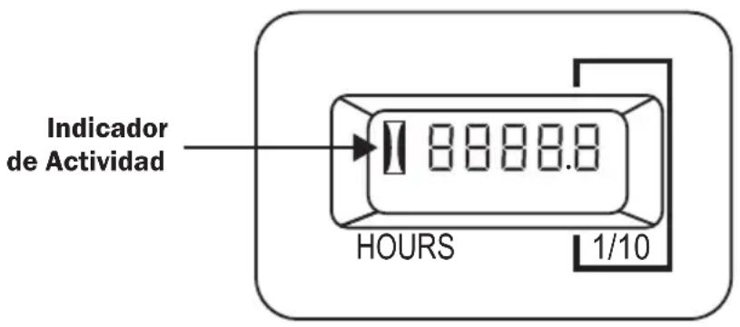 Indicador de Actividad 8888.8 HOURS 1/10