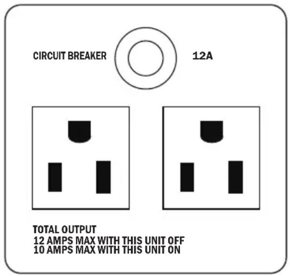 XPower FC420 - Réceptacle électrique supplémentaire\* - 1