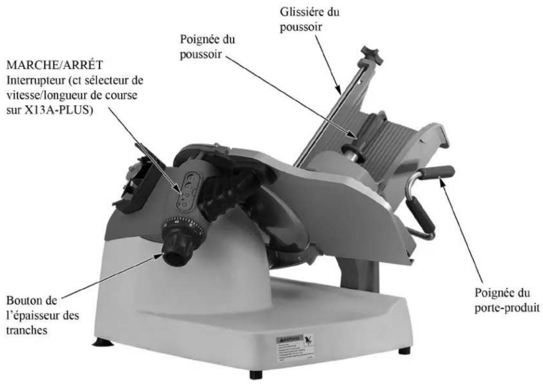 Berkel X13PLUS - DESCRIPTION DE L'APPAREIL - 1
