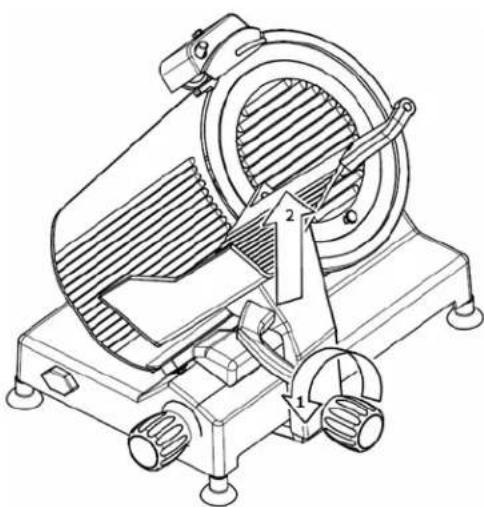 Berkel 823EPLUS - LAME ROTATIVE TRÈS TRANCHANTE - 2