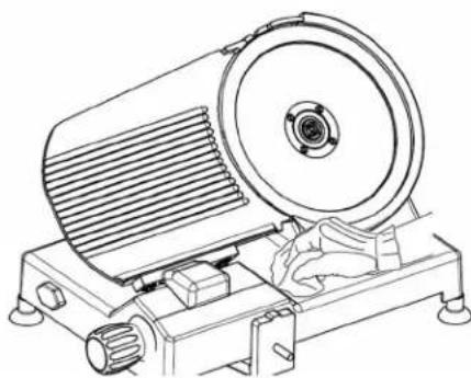 Berkel B14SLC - Nettoyage du caisson de l'appareil - 1