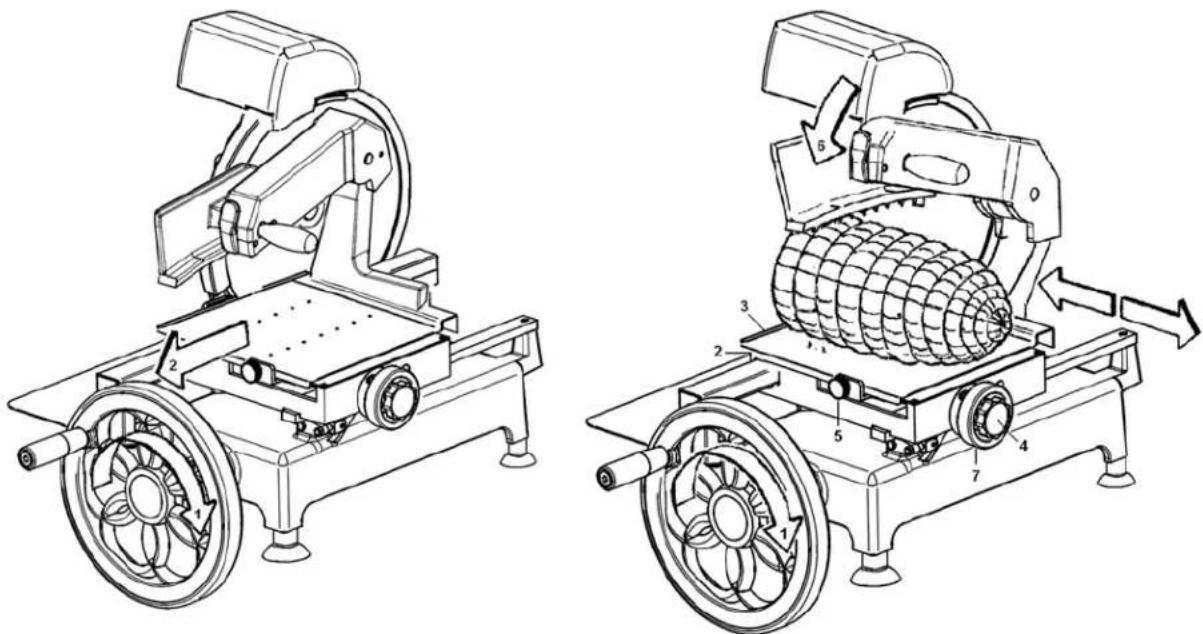 Berkel 300M - Chargement des aliments - 1