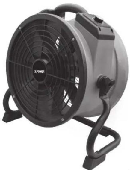 XPower X34AR - Professional Axial Air Mover OWNER'S MANUAL - 1