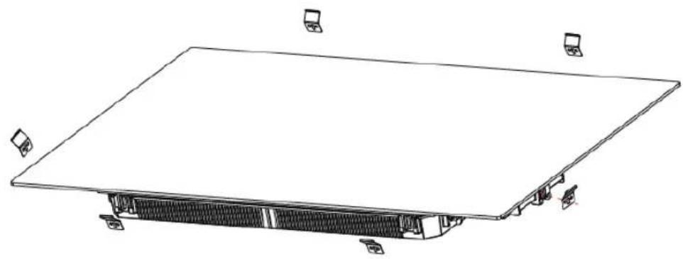HAIER HAMTSJP86MC - Nastavení polohy držák - 1