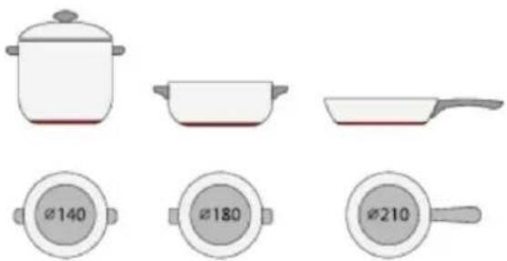 HAIER HAMTSJP86MC - Pişirme kaplarınin seçilmesi - 8