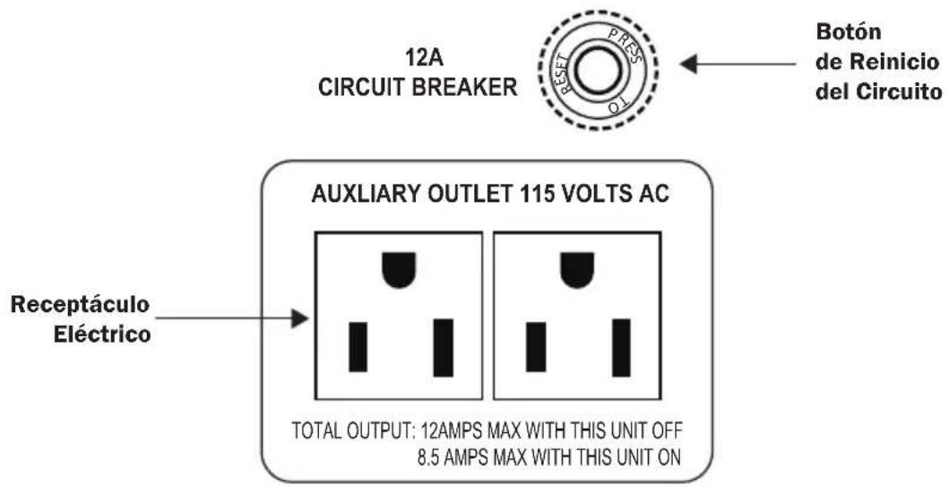 XPower XL760AM - ADVERTENCIA: Riesgo de descarga eléctrica. Debe probar el GFCI antes de cada uso. - 1