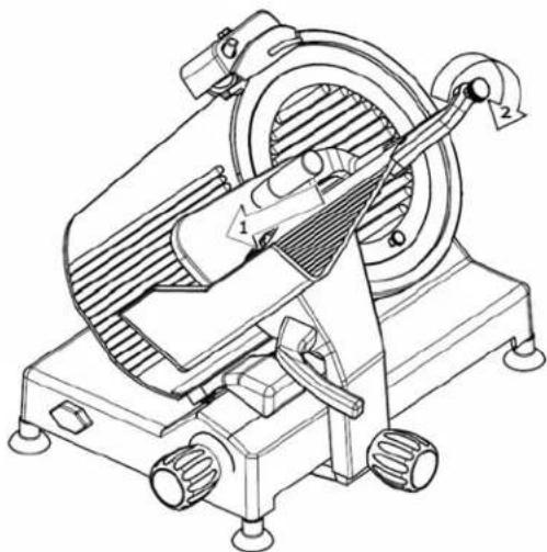 Berkel 829EPLUS - Remontage du poussoir - 1