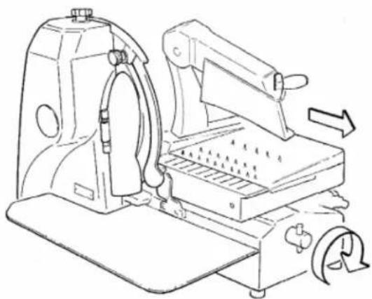 Berkel 330M - Assemblage du volant moteur: - 1
