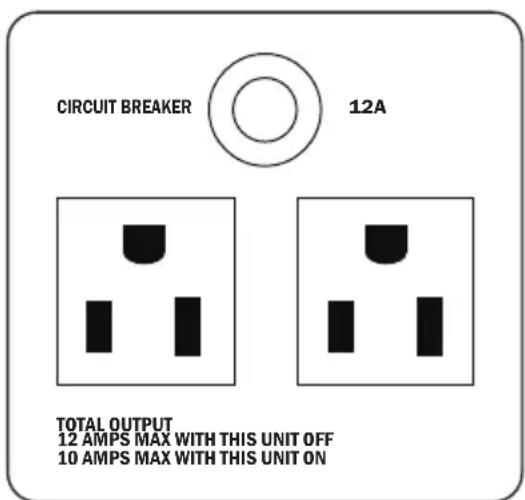 XPower FC300 - Additional Electrical Receptacle (Daisy Chain)* - 1