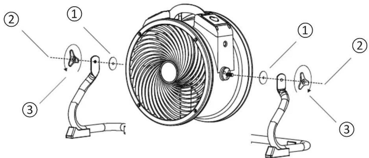 XPower FC300 - Installation du support* - 1