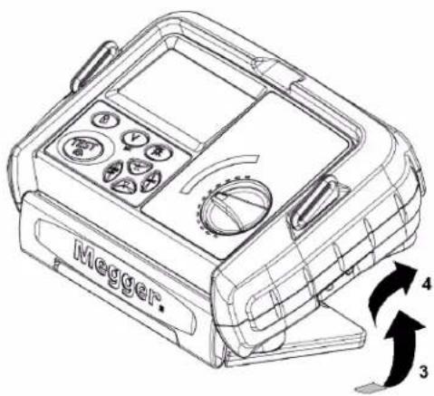 Megger LTW425 - Ouverture/fermeture du couvercle - 2