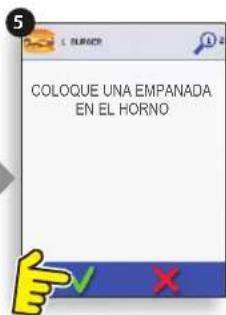 Merrychef Eikon E5 - USO DE UN PROGRAMA DEL LIBRO DE COCINO - 10