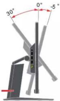 LENOVO ThinkVision T24i10 - Angle - 1
