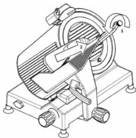 Berkel B12ASLC - DESENSAMBLAJE DE LA MÁQUINA PARA SU LIMPIEZA - 2