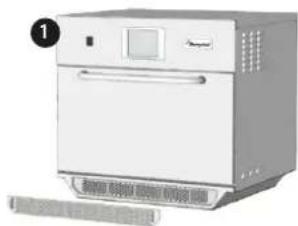 Merrychef Eikon E4 - REMOVE & CLEAN Oven Parts: - 5