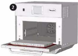Merrychef Eikon E3 - REMOVE & CLEAN Oven Parts: - 4